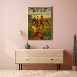 Philadelphia Quakers Celebrating A Poster