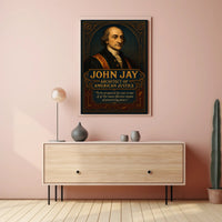 John Jay Architect Of American Justice Poster