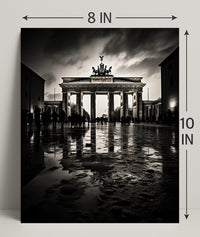 The Brandenburg Gate At Dusk Poster
