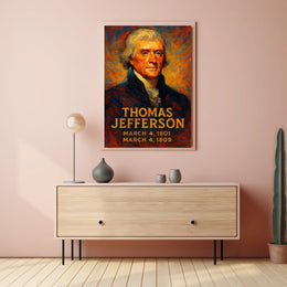 Thomas Jefferson 3Rd President Poster