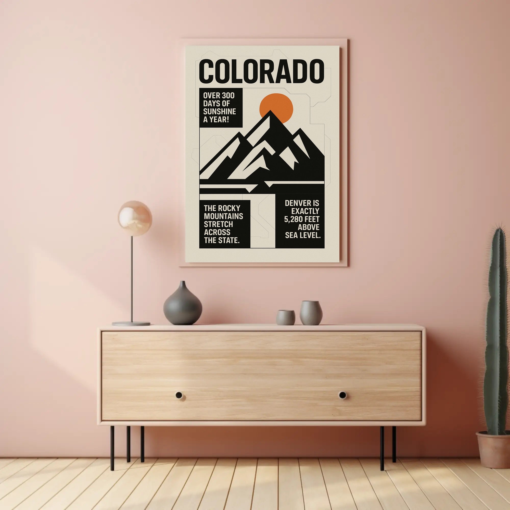 Discover Colorado Wall Art Print Decor PosterGoat