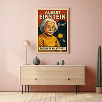 Albert Einstein Theory Of Relativity Poster