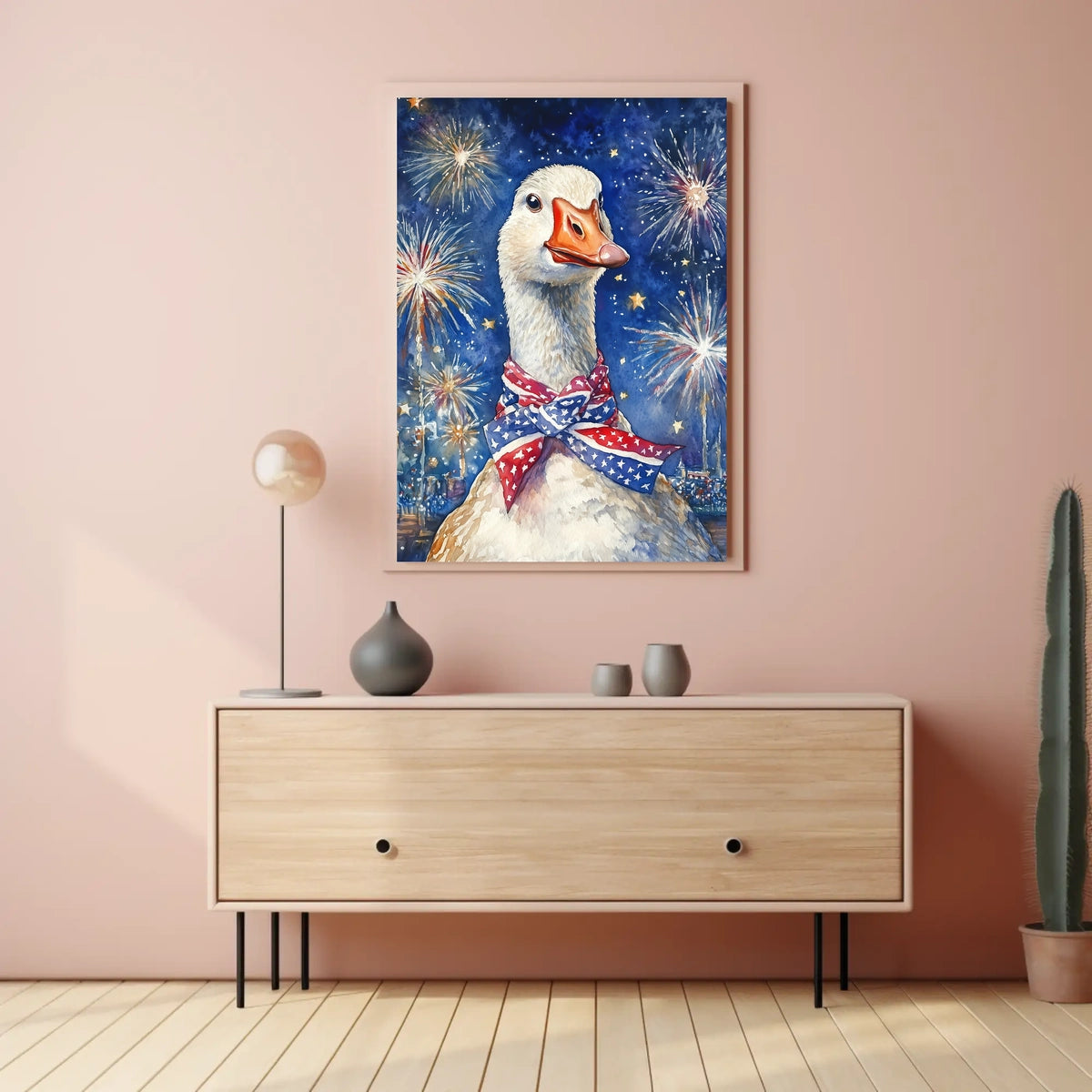 patriotic goose Poster