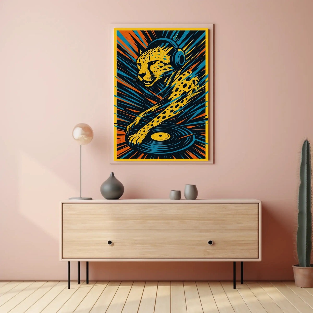 Sonic Cheetah Groove Poster