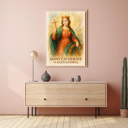 Saint Catherine of Alexandria Poster