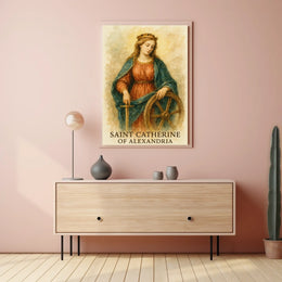 Saint Catherine of Alexandria Poster