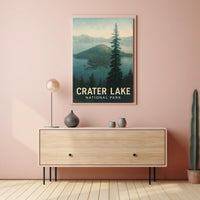 Crater Lake National Park Poster