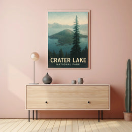 Crater Lake National Park Poster