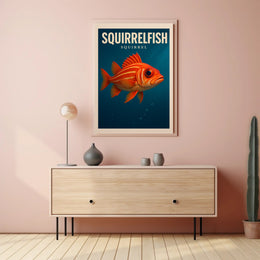 Squirrelfish Spotlight Poster PosterGoat
