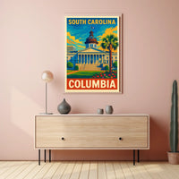 Columbia, South Carolina Poster