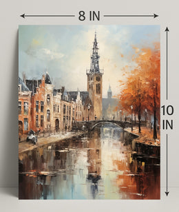 Autumn In Amsterdam Poster