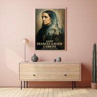 Saint Frances Xavier Cabrini Patron Of Poster