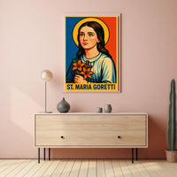 St. Maria Goretti Poster