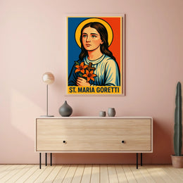 St. Maria Goretti Poster