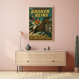 Bets, Bluffs, And Broken Reins Poster