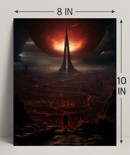 The Tower Of Dystopia Poster