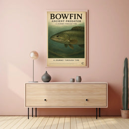 Bowfin Ancient Predator Poster