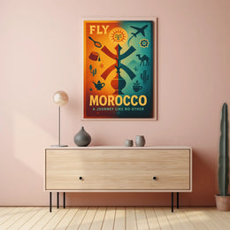 Fly Morocco A Journey Like No Other Poster