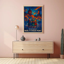 Noël du Vieux-Port Montreal Poster