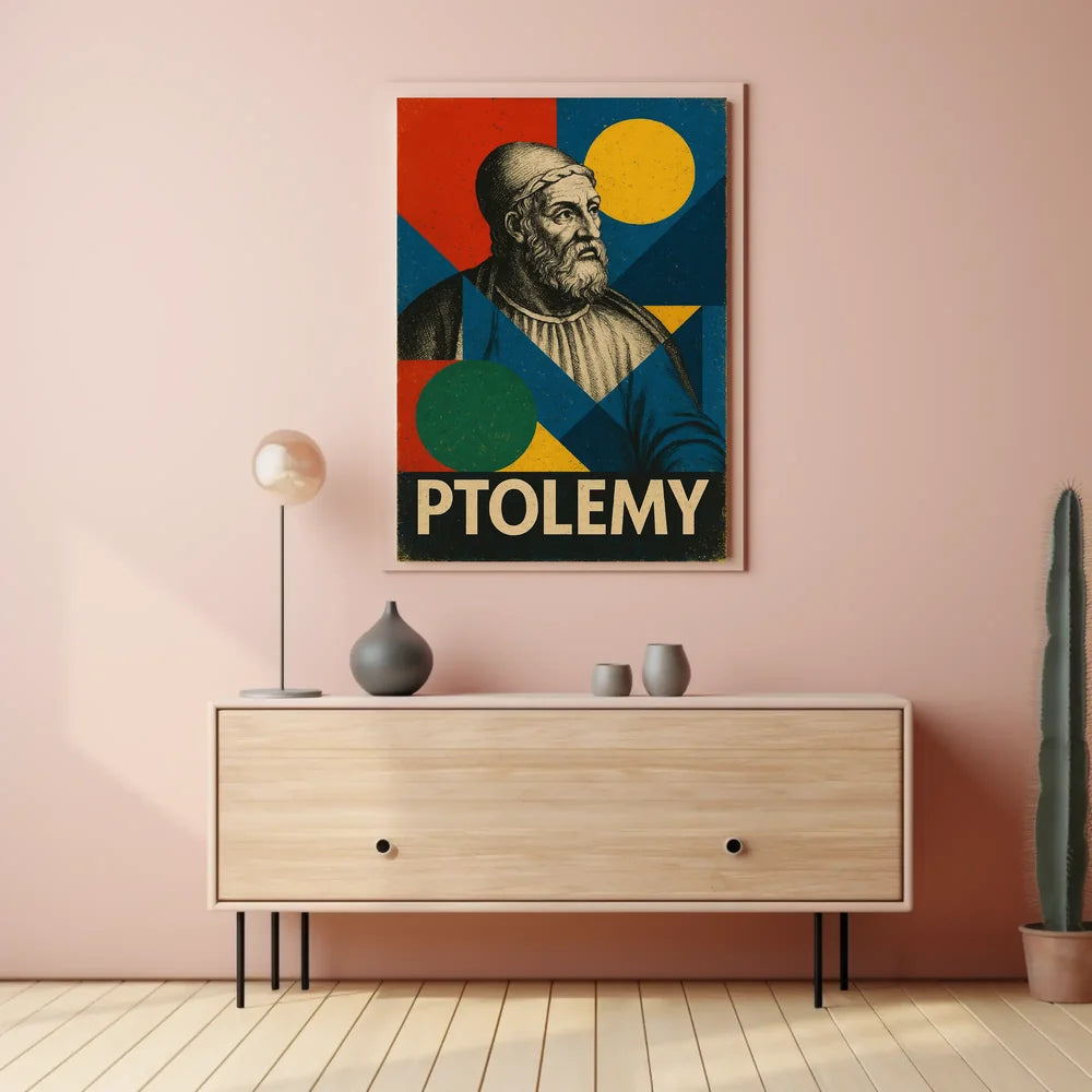 Ptolemy Tribute Vintage Art Poster