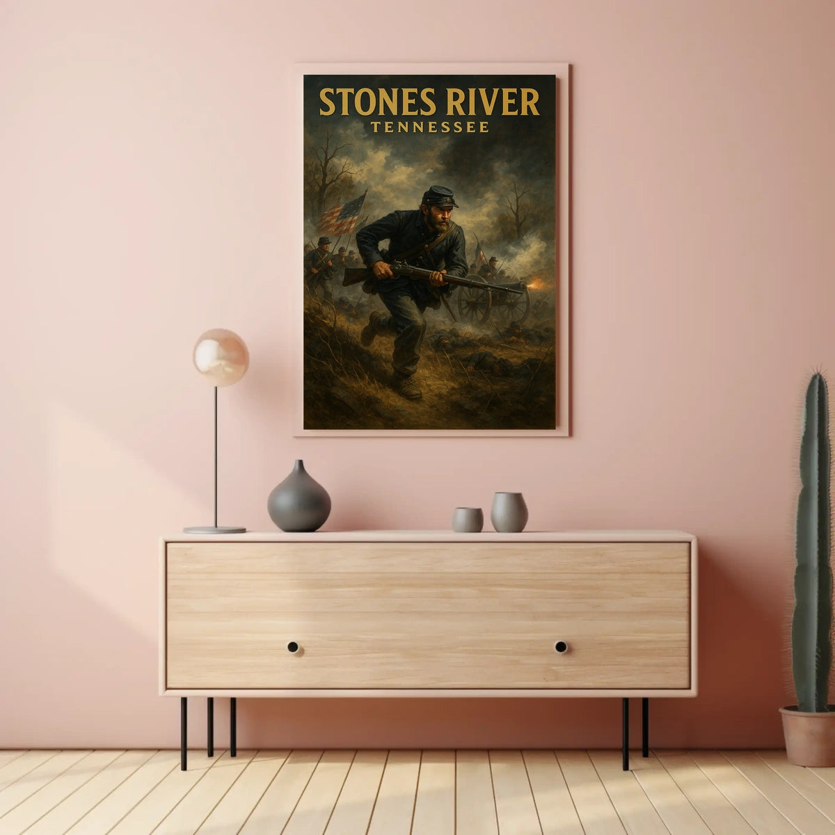 Stones River Tennessee Poster