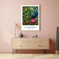 William Morris Textile Artistry Exhibition Cultural or Heritage Poster