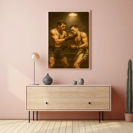 The Boxing Match Poster