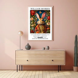 William Morris Arts and Crafts Exhibition Cultural Poster