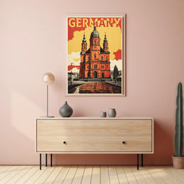 Germany Architectural Poster