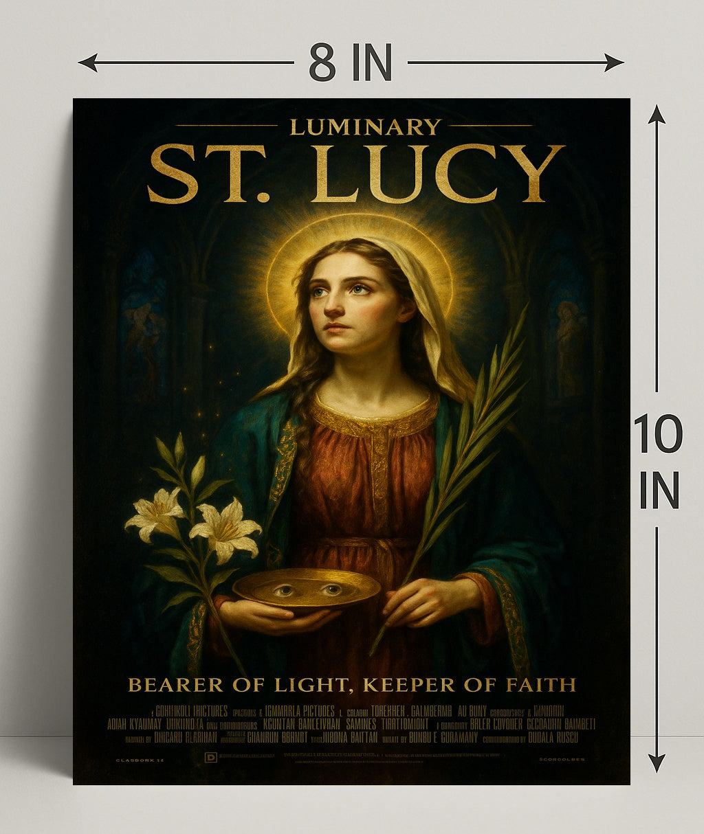 Luminary St. Lucy Poster
