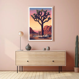 Joshua Tree National Park Scenic Poster Print
