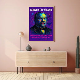 Grover Cleveland Presidential Second Poster