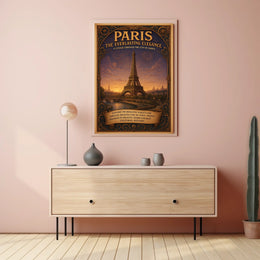 Paris The Everlasting Elegance Poster