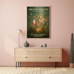 Orchid Mantis Grace in Motion Poster