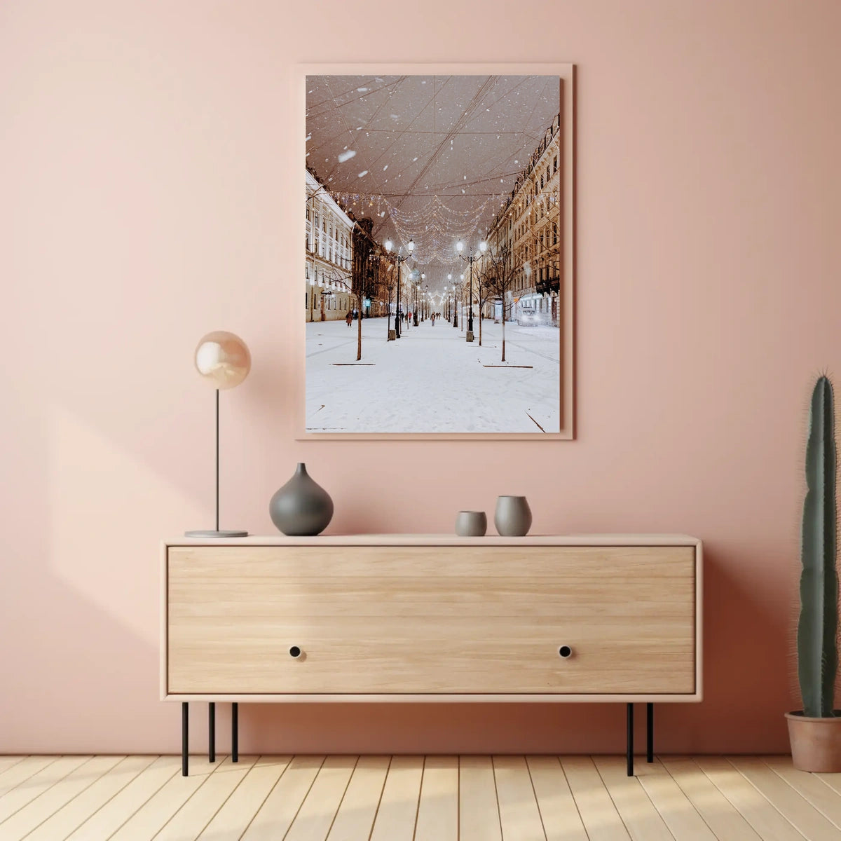 Winter Wonderland Street Poster