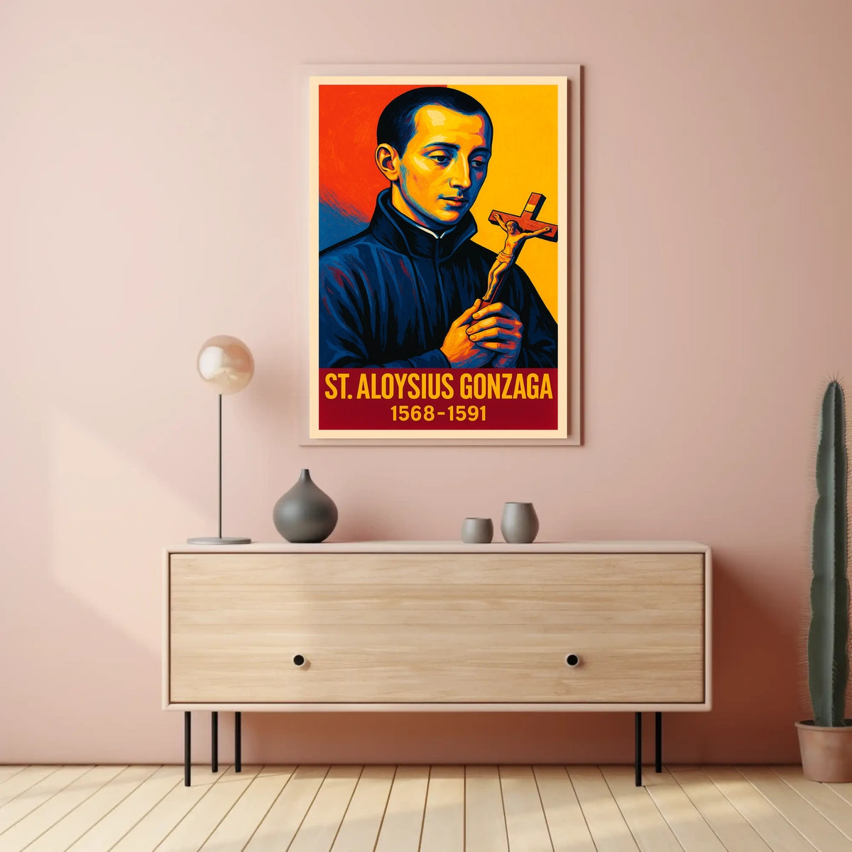 St. Aloysius Gonzaga Poster