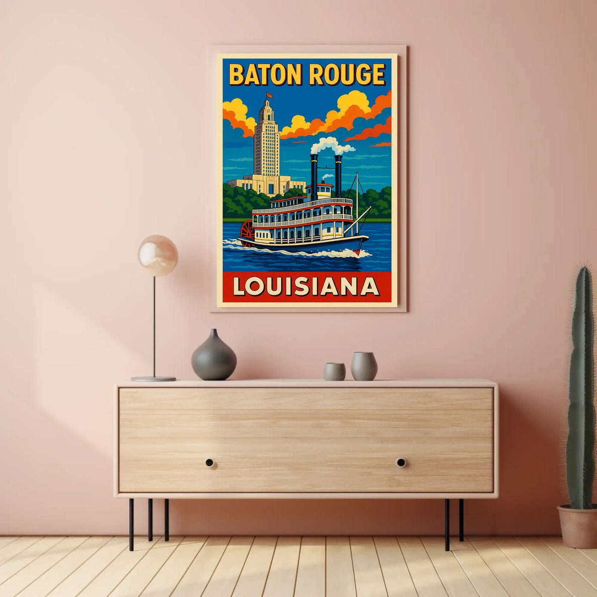 Baton Rouge Louisiana Poster