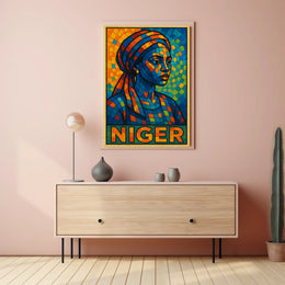 Vibrant Tribute to Niger Poster