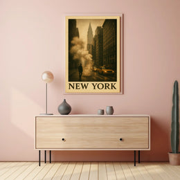 New York Cityscape Poster