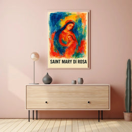 Saint Mary Di Rosa Poster
