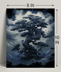 Enchanted Twilight Tree Poster PosterGoat