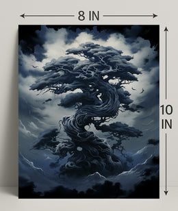 Enchanted Twilight Tree Poster PosterGoat