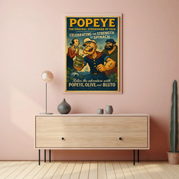 Popeye 1929 Art Poster POP-128