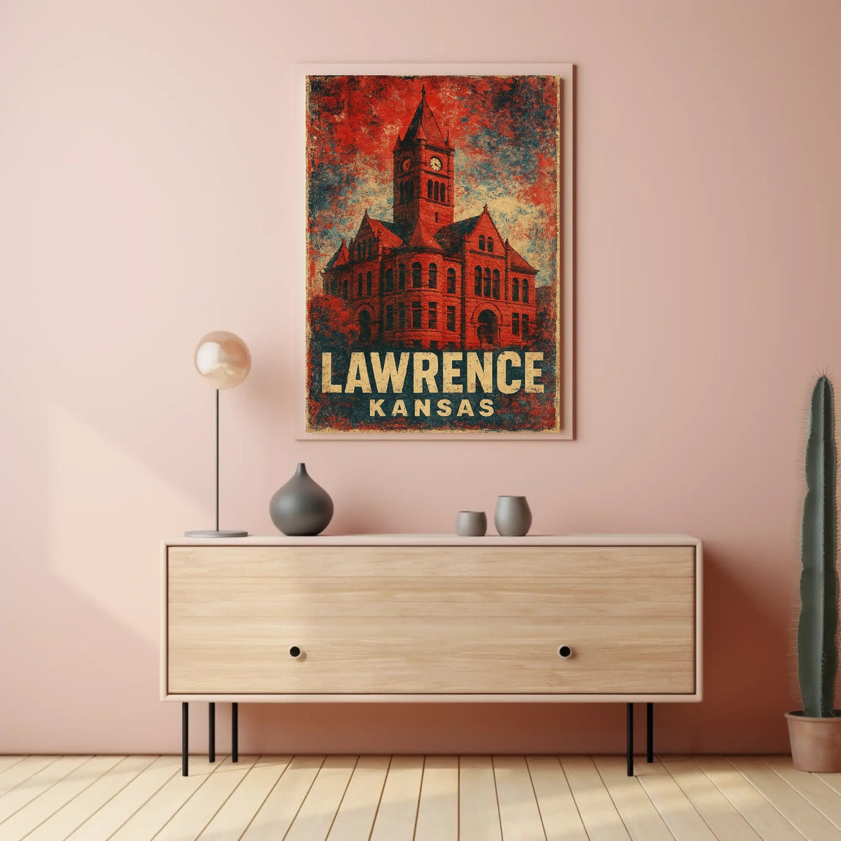 Gothic Landmark Dramatic Sky Vintage Architecture Heritage Timeless Travel Poster