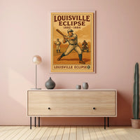 Louisville Eclipse 1882-1884 Poster