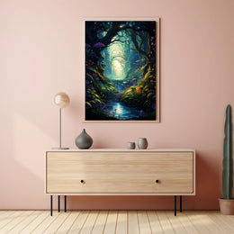 Enchanted Forest Pathway Poster