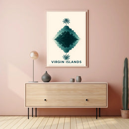 Virgin Islands Reflection Poster