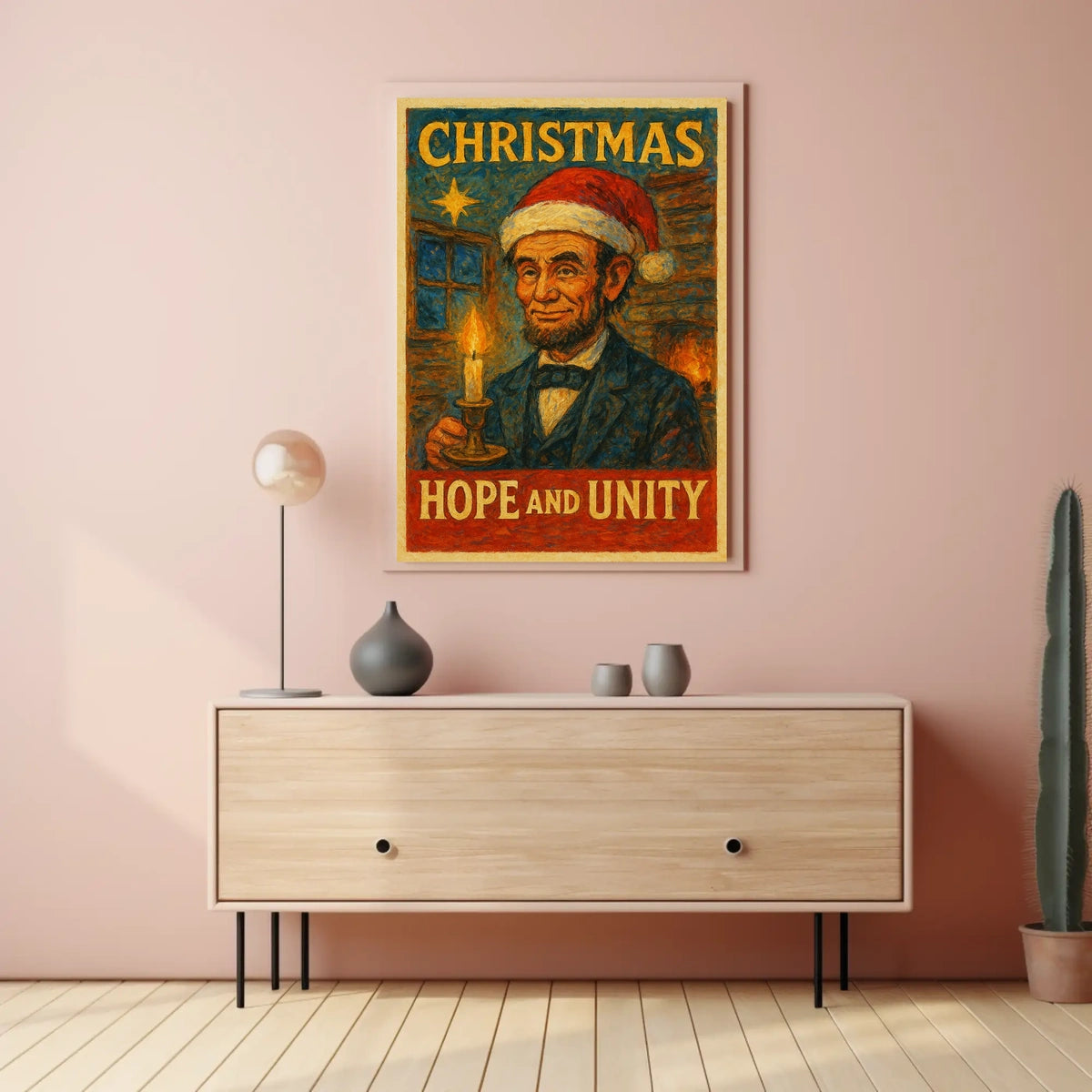Christmas Hope And Unity Poster
