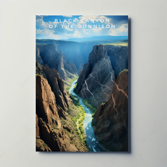Black Canyon of the Gunnison National Park Poster