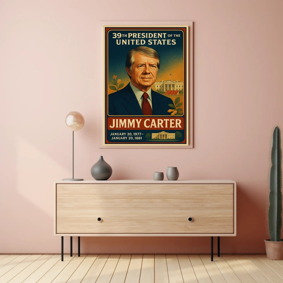 Jimmy Carter 39th President Poster